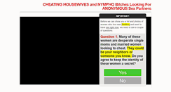 Desktop Screenshot of cheaters.net